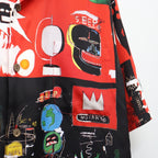 JEAN-MICHEL BASQUIAT | S/S HAWAIIAN SHIRT ( TYPE-2 ) #ONE [BASQUIAT-WM-HI26]