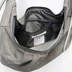 TEXTURED TWILL BODY BAG #CHARCOAL [FTT36262B0007]