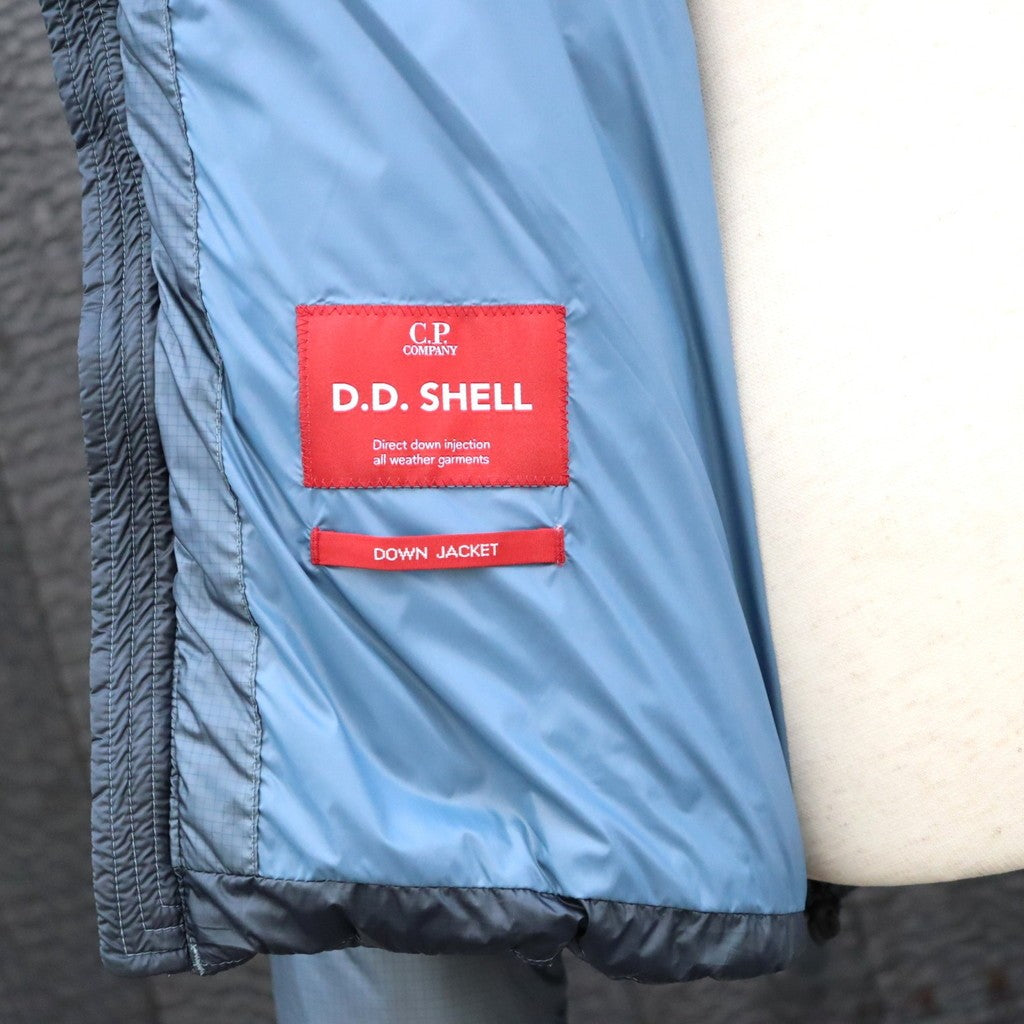 D.D. SHELL HOODED DOWN JACKET #871 ORION BLUE [21CMOW702A -26FWM]