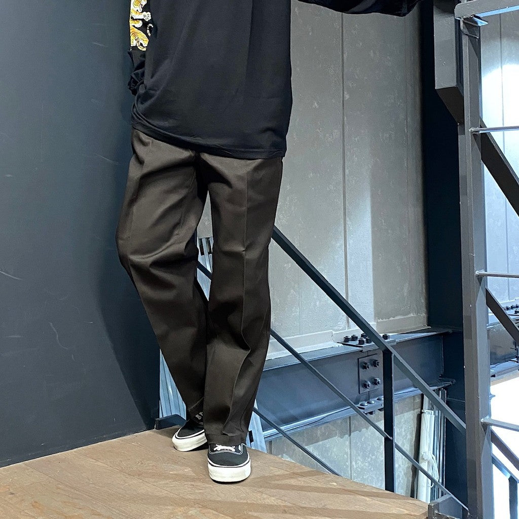 DICKIES | PLEATED TROUSERS #BROWN [24FW-WMP-DC01]_WACKO MARIA