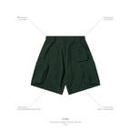 「P-M2」概念實用工裝短褲 #GRASS [GOOPI-25SS-APR-03]
