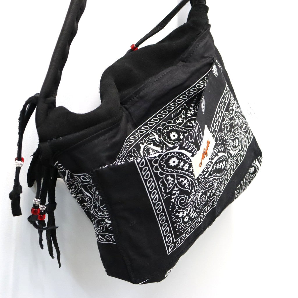 Early Morning | DEERSKIN MESSENGER BAG #BLACK [EM2325401]