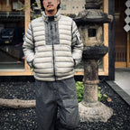 D.D. SHELL LENS DOWN JACKET #936 FLINT GREY [21CMOW022A-26FWM]