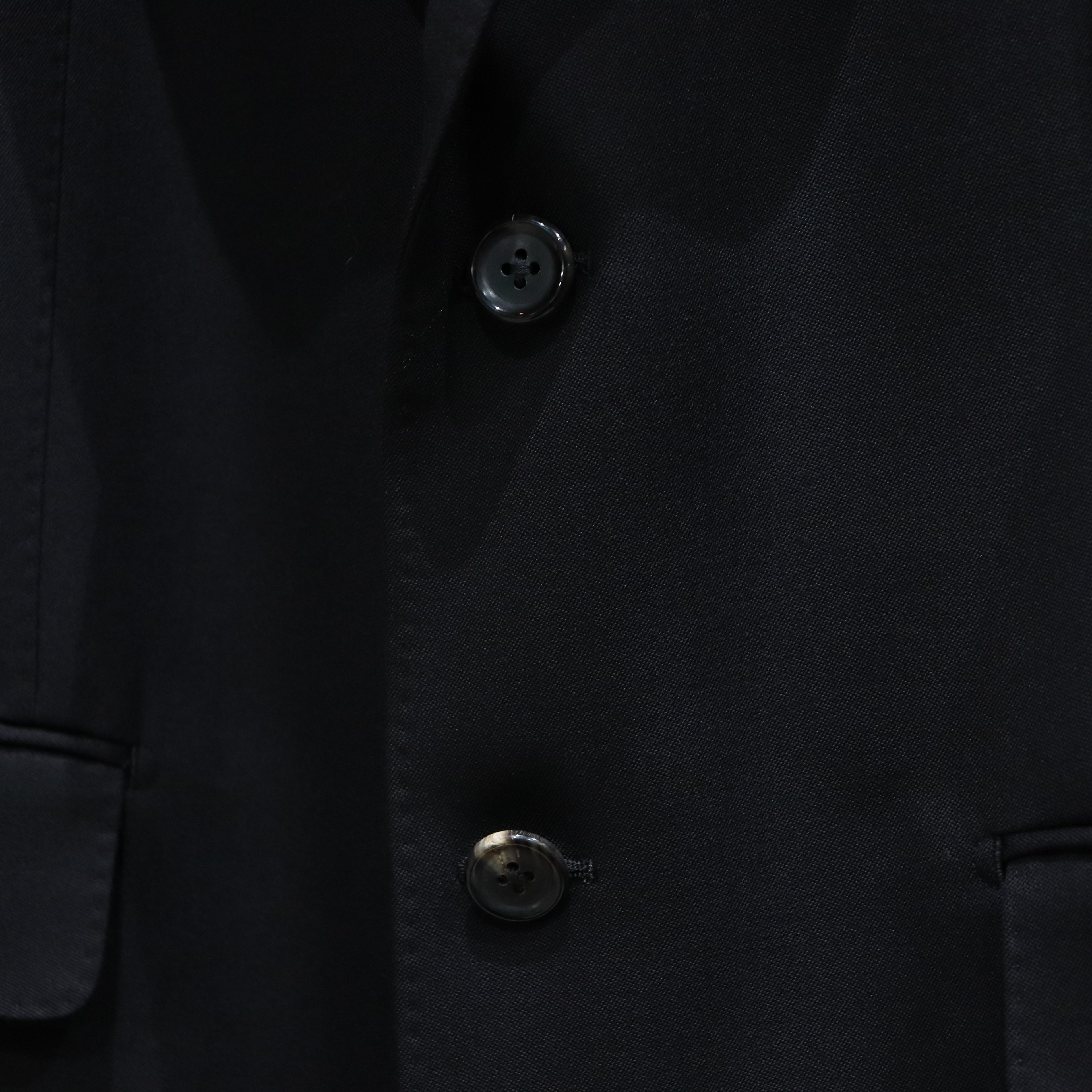 SINGLE BREASTED JACKET -TYPE 1- #BLACK [23FW-WMO-SU01]
