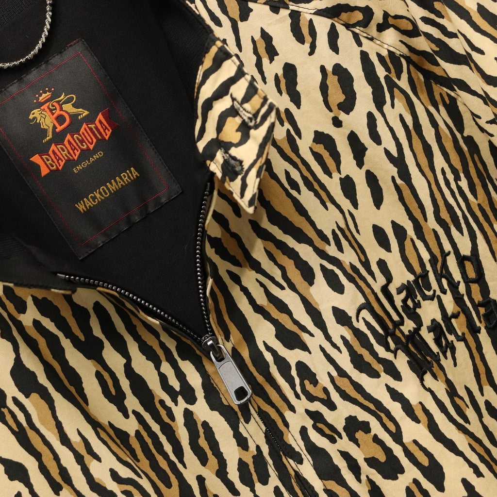BARACUTA | LEOPARD G9 HARRINGTON JACKET #BEIGE [26SS-WMO-BC02