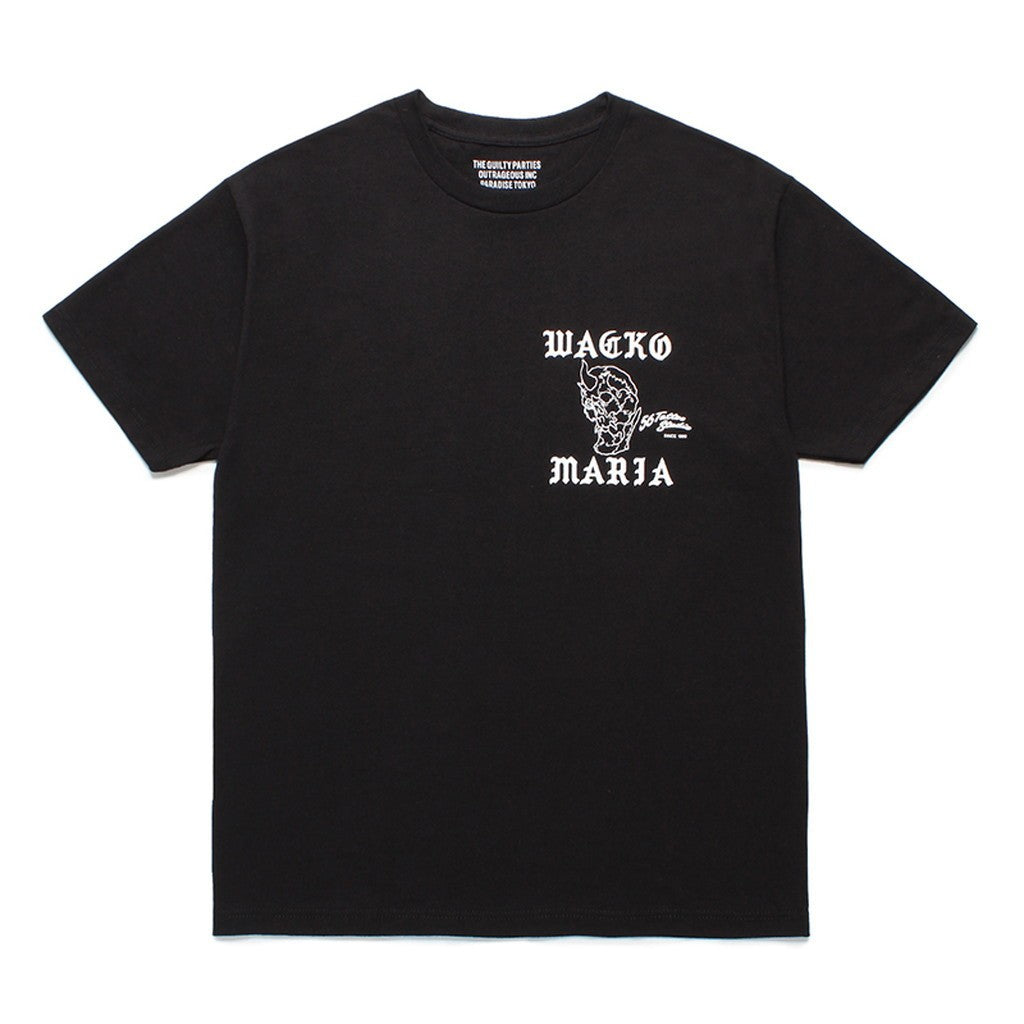 56 TATTOO STUDIO | CREW NECK T-SHIRT #BLACK [56TS-WM-TEE01]