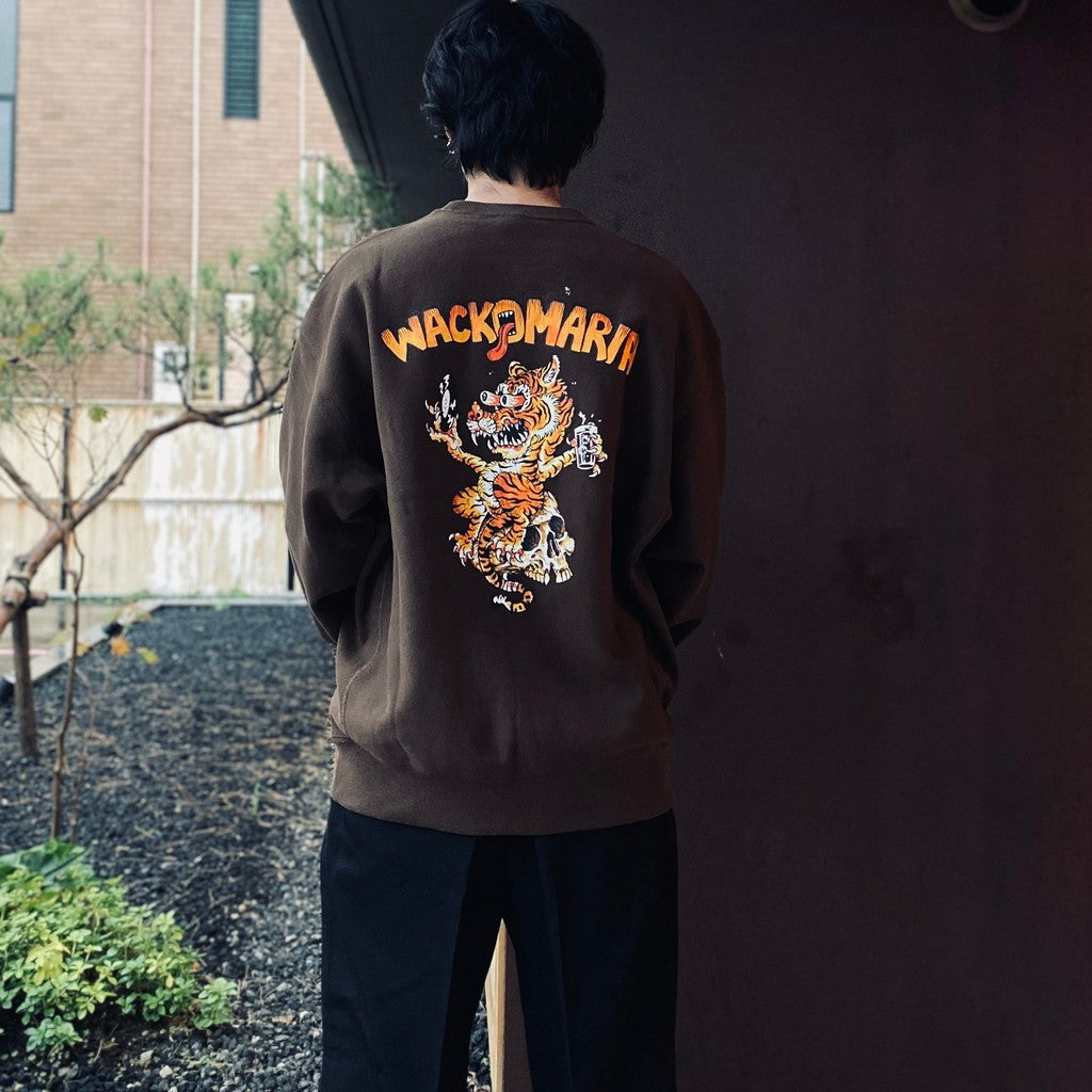 CHAMPION | REVERSE WEAVE CREW NECK SWEAT SHIRT #URBANBROWN [26FW-WMC-CP04]