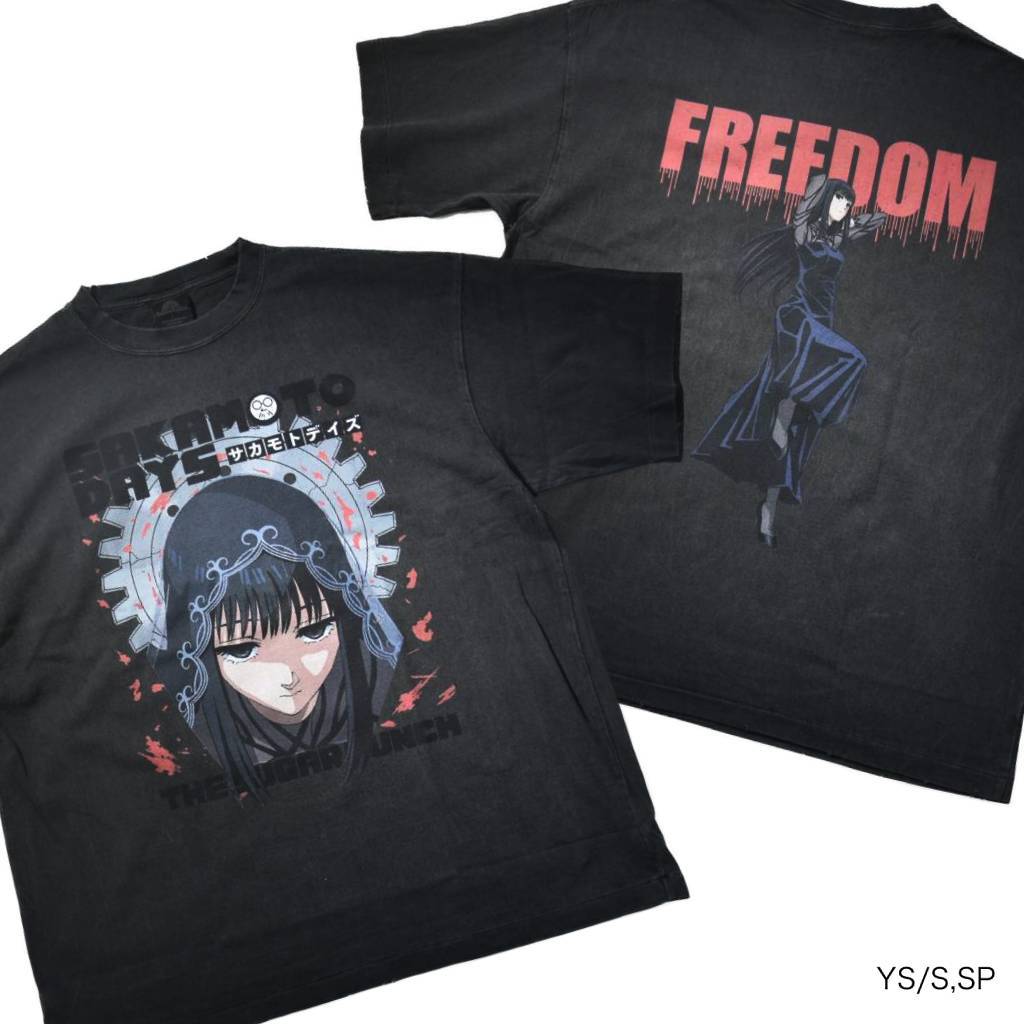 SAKAMOTO DAYS | S/S T-Shirt (OSARAGI) #BLACK [TSDM25SM007]