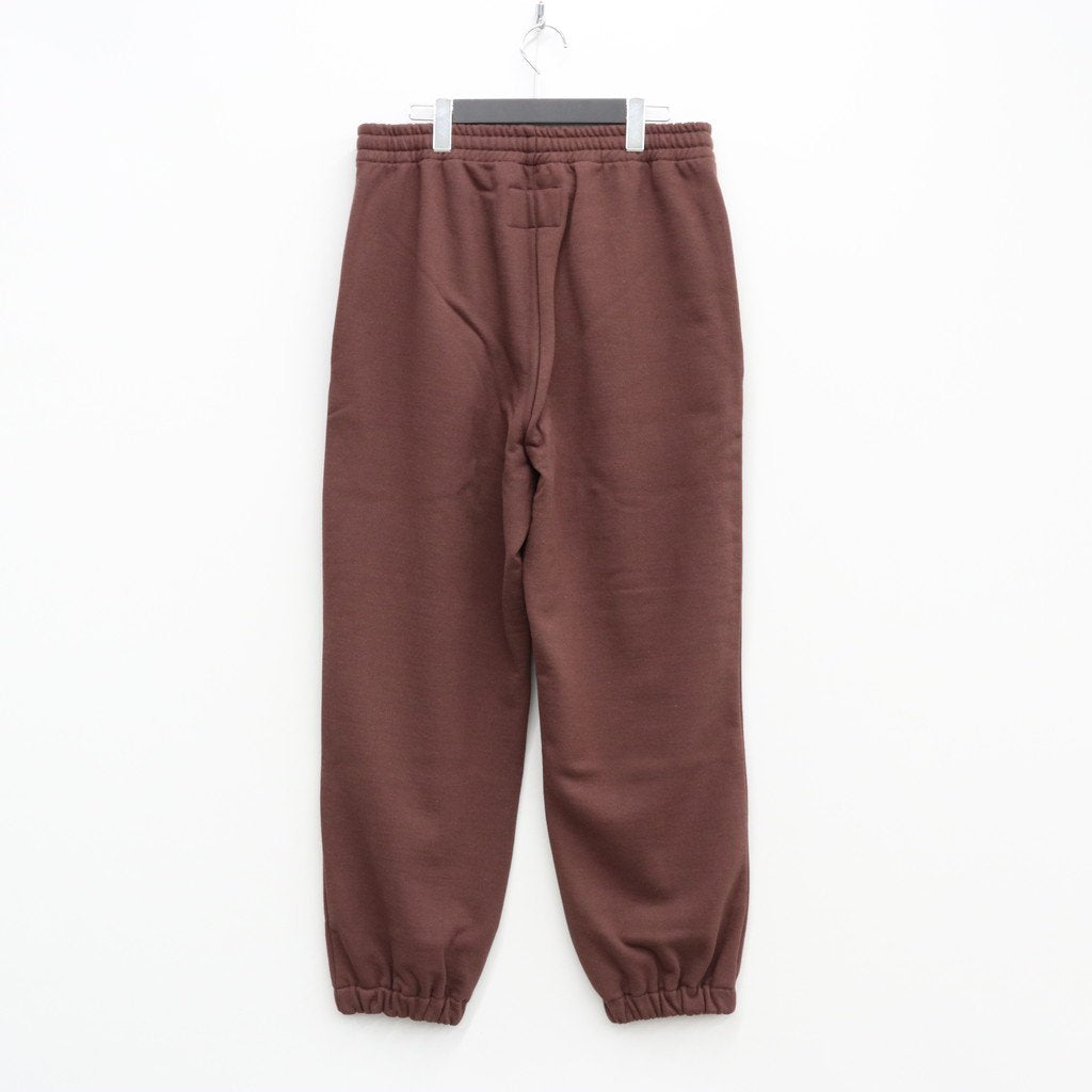 if_HEAVY WEIGHT SWEAT PANTS #BURGUNDY [23SS-WMC-SP01]