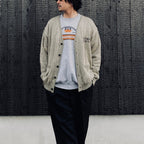 MOHAIR CARDIGAN #IVORY [26FW-WMK-KN09]