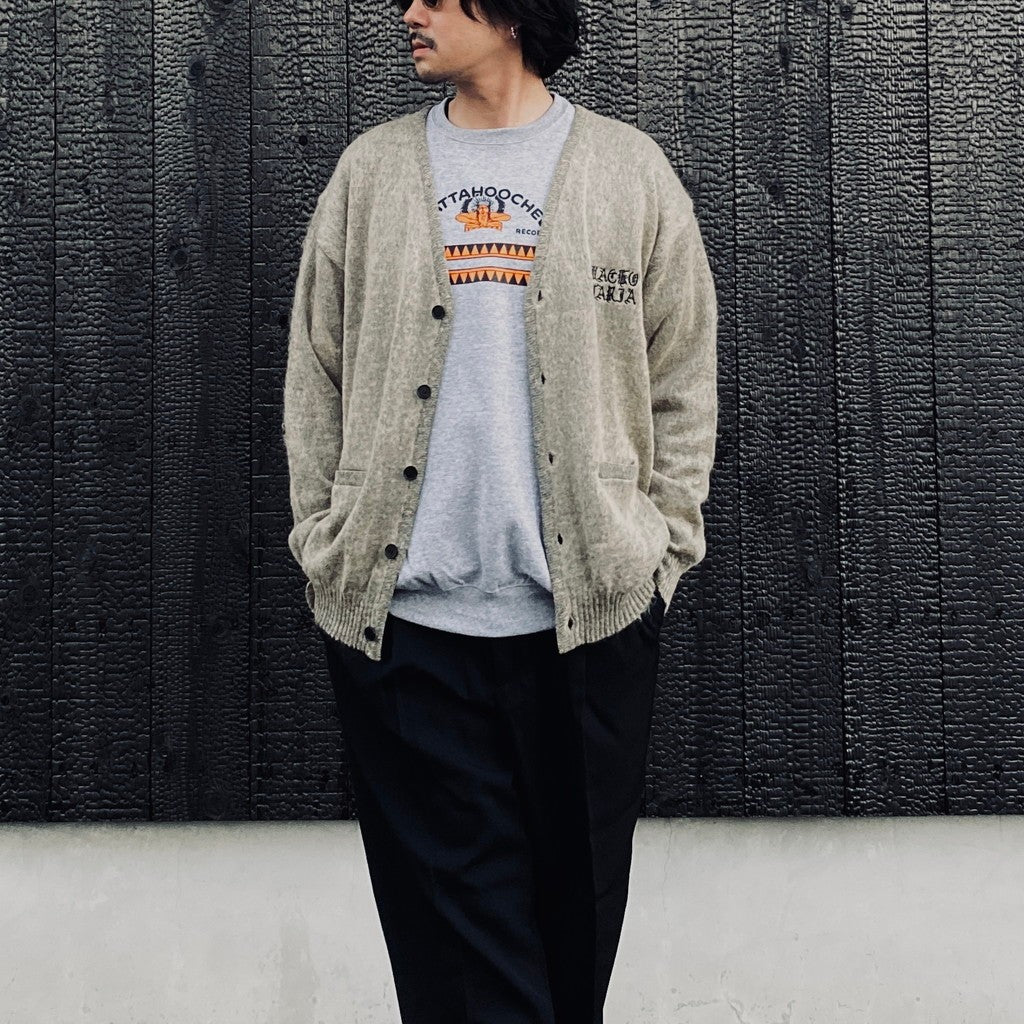 MOHAIR CARDIGAN #IVORY [26FW-WMK-KN09]