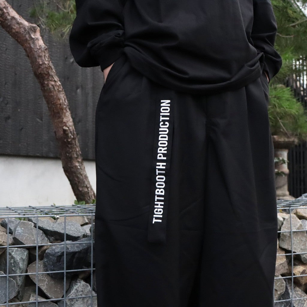 BAGGY SLACKS #Black [FW26-B11]