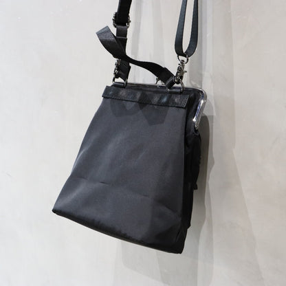 GAMAGUCHI SHOULDER #BLACK [24FW-A14]