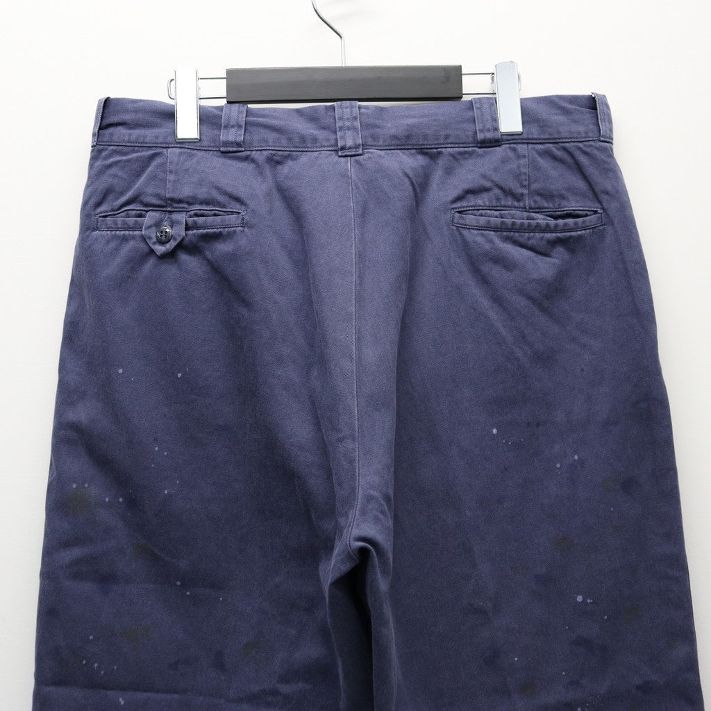 ESSENTIAL CHINO PANTS AGED #AGED NAVY [BW252-ECP]
