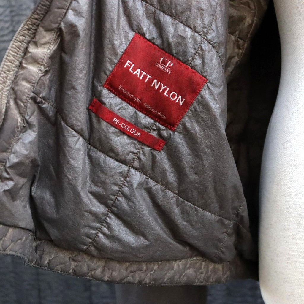 FLATT NYLON PADDED ZIPPED OS #R30 RE-COLOR BROWN [21CMOS125A -26FWM]