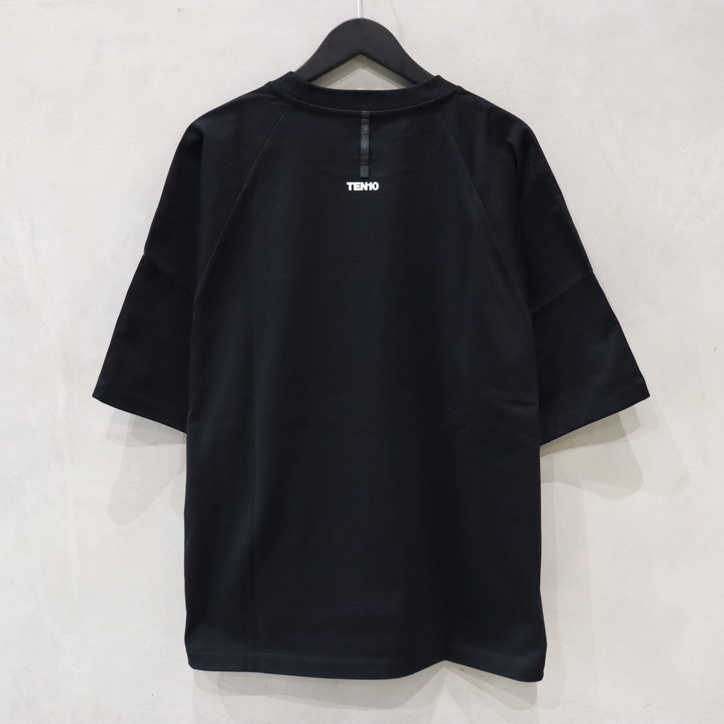 DOLMAN SLEEVE PHOTO TEE #BLACK [MNA-LAN-22]