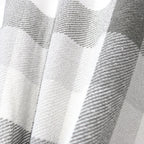 格紋法蘭絨襯衫 #灰×白 [BW252-CFS]