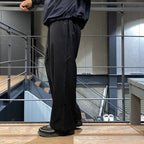 TECH EASY TROUSERS POLISAGE #BLACK [BP-35024W]