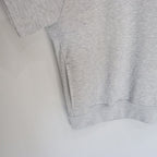 TECH SWEAT CREW S/S #TOP GRAY [BE-51025]