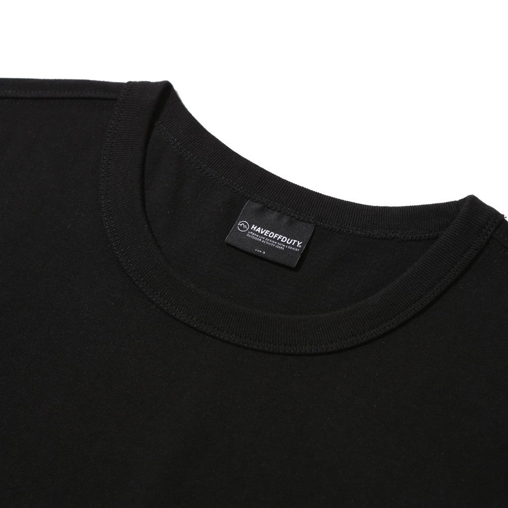 BACK LOGO TEE #BLACK [HOD26-01-TS006]
