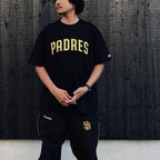 MLB | SD | CREW NECK T-SHIRT ( TYPE-3 ) #BLACK [MLB-WM-TEE03]