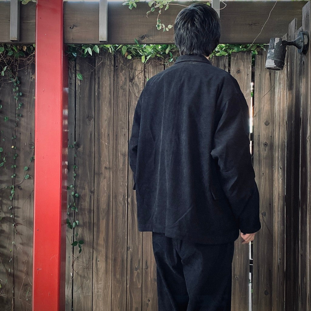 TECH LOOSE 2B JACKET CORDUROY #BLACK [BJ-32025W]_DAIWA PIER39