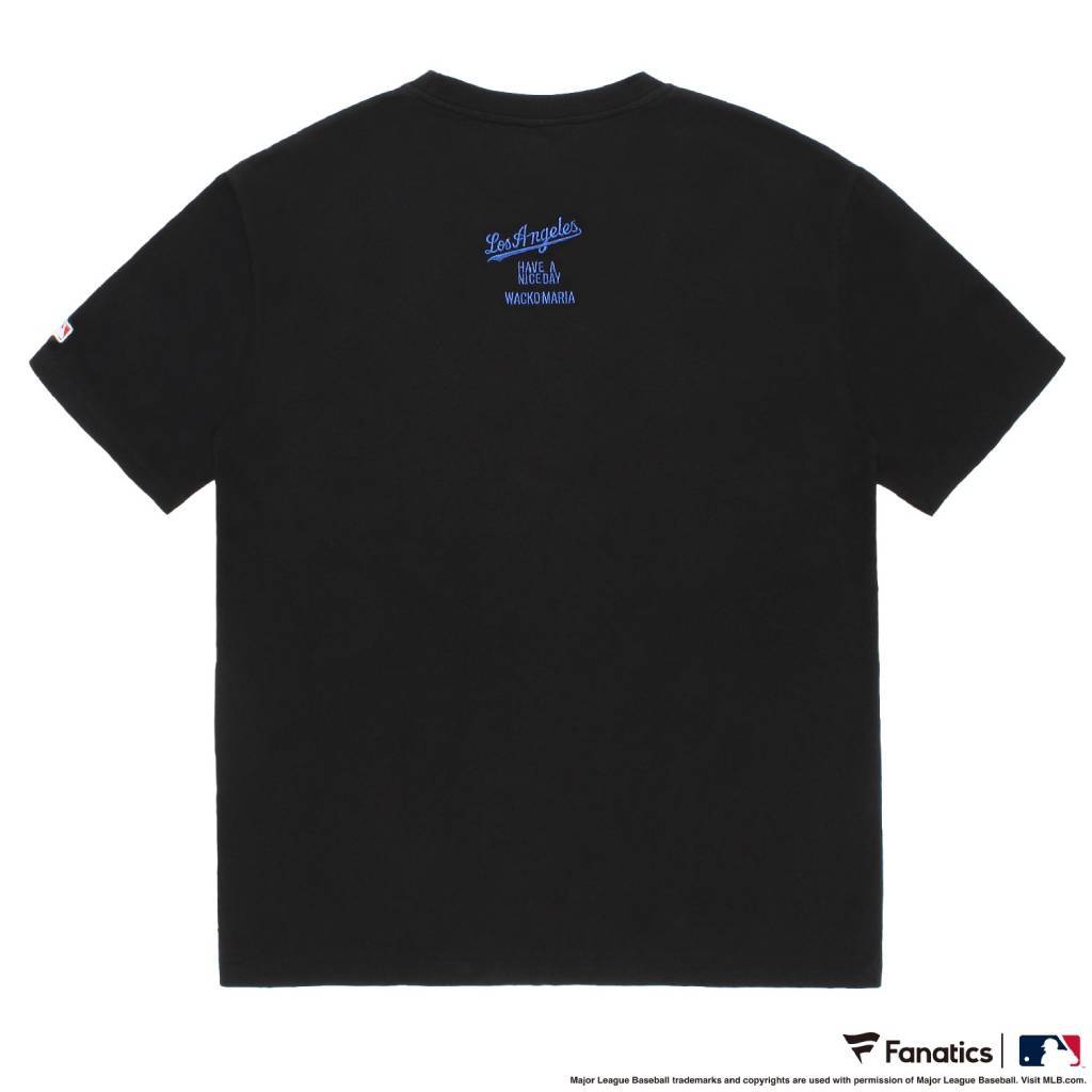 MLB | LA | CREW NECK T-SHIRT ( TYPE-2 ) #BLACK [MLB-WM-TEE02]