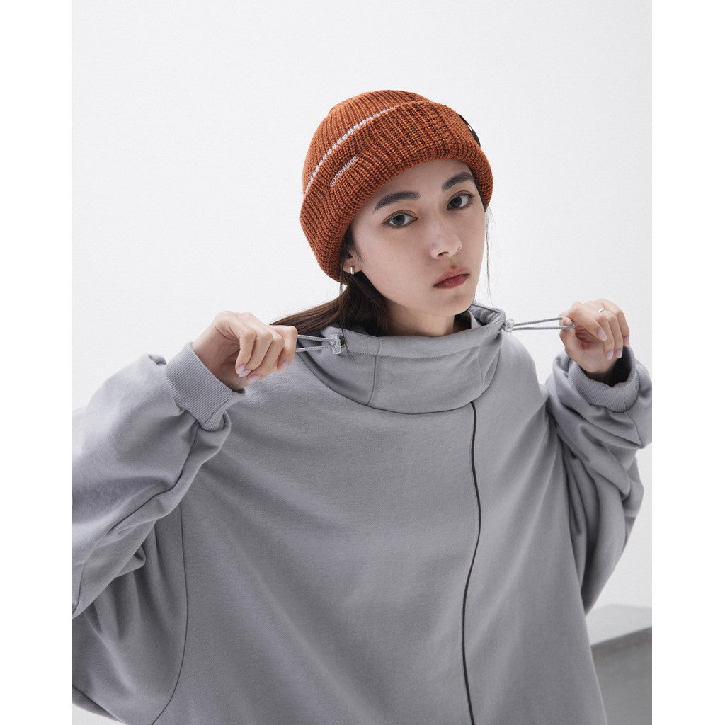 G7-S1「Anchorite」中 H 罩衫 #L-灰色 [GOOPI-23AW-JAN-02]