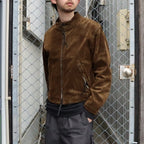Racing Jacket (VELVET DENIM) #MOSS [M-P4-LO2]