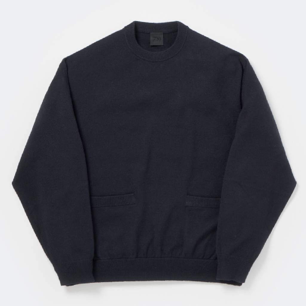 TECH KNIT CREW L/S Brewed Protein #NAVY [BE-70026W]