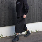 Wrapped Work Short(AGED TWILL) #BLACK [M-P3-DW3]