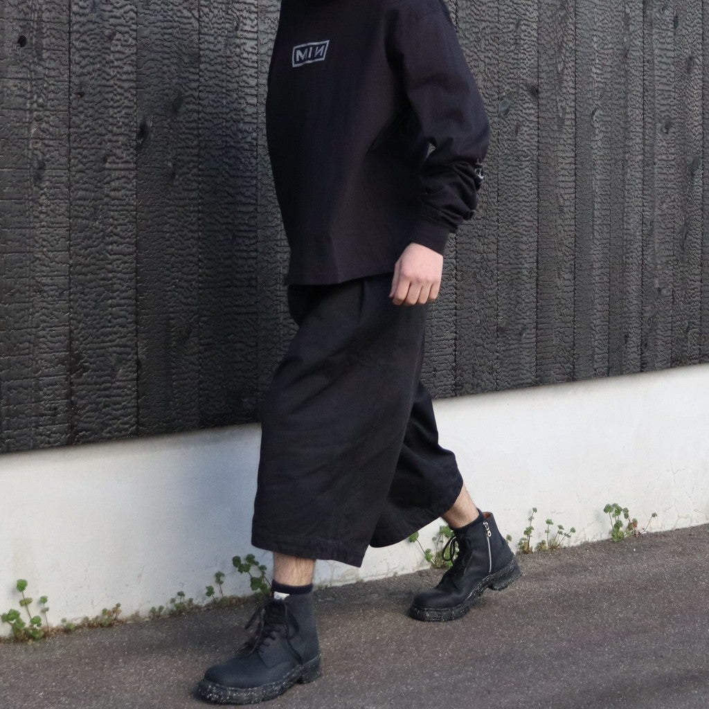 Wrapped Work Short(AGED TWILL) #BLACK [M-P3-DW3]