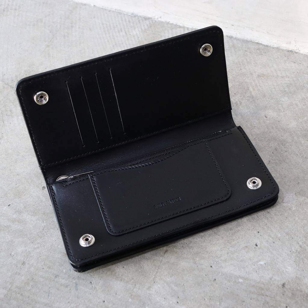 SPEAK EASY | LONG WALLET ( TYPE-2 ) #BLACK [24FW-WMA-WL02]