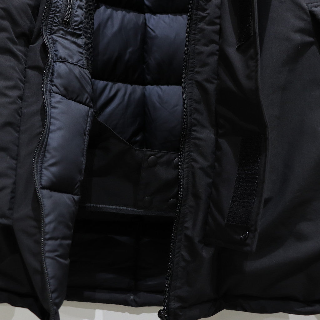 NANGA | MOUNTAIN BELAY COAT -TYPE 1- #BLACK [23FW-WMO-NA01]