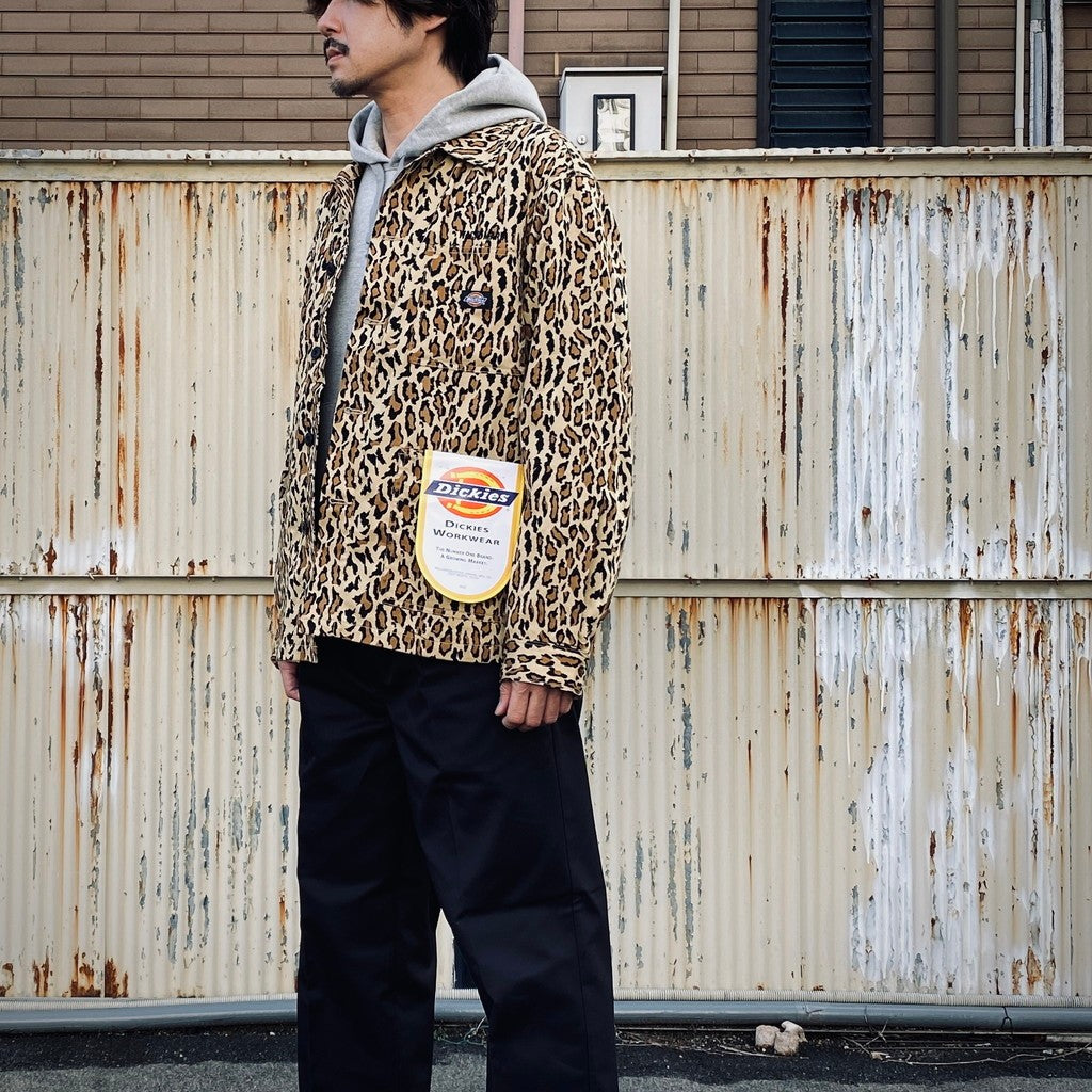 DICKIES | LEOPARD COVERALL #BEIGE [26SS-WMO-DC02]