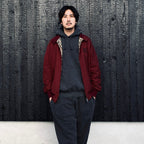 BARACUTA | G9 HARRINGTON JACKET #BURGUNDY [26SS-WMO-BC01]