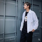 THE DARK KNIGHT TRILOGY | COACH JACKET (TYPE-1) #WHITE [TDKT-WM-BL01]