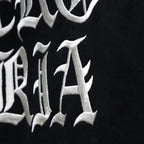 HEAVY WEIGHT FULL ZIP HOODED SWEAT SHIRT ( TYPE-2 ) #BLACK [25FW-WMC-SS02]