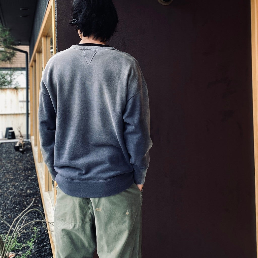 FIELD-WORN DOUBLE V SWEATSHIRT #EGGPLANT [BWU-FODVS]