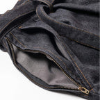 DENIM BALLOON PANTS #Black [SS26-B05]