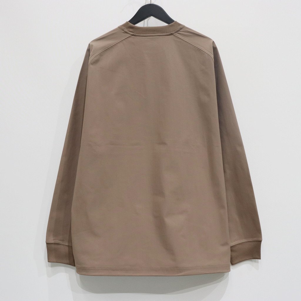 TECH LIGHTWEIGHT L/S TEE #BEIGE [BE-30025]