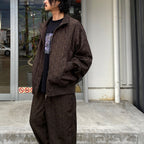 TECH MIL DECK JACKET PAISLEY #BROWN [BJ-32024]