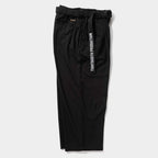 BAGGY SLACKS #BLACK [FW24-B09]