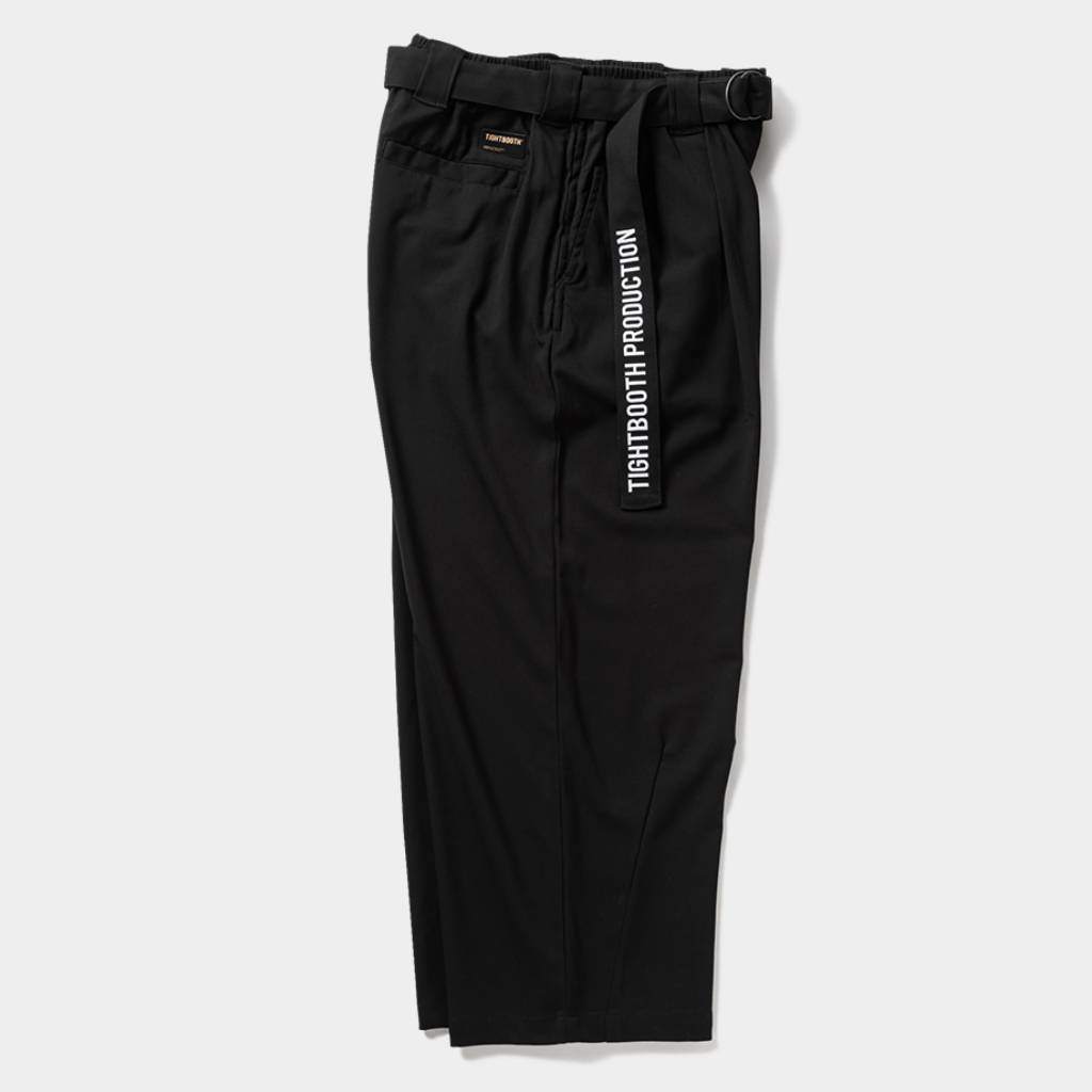 BAGGY SLACKS #BLACK [FW24-B09]