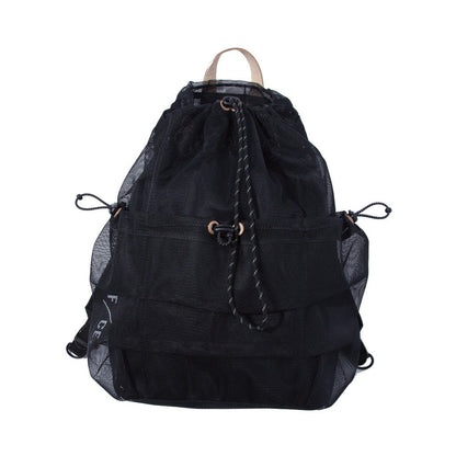 MESH KNAPSACK #BLACK [FMR31243B0001]