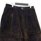 FLOCKY DENIM BALLOON PANTS #Navy [FW26-B10]