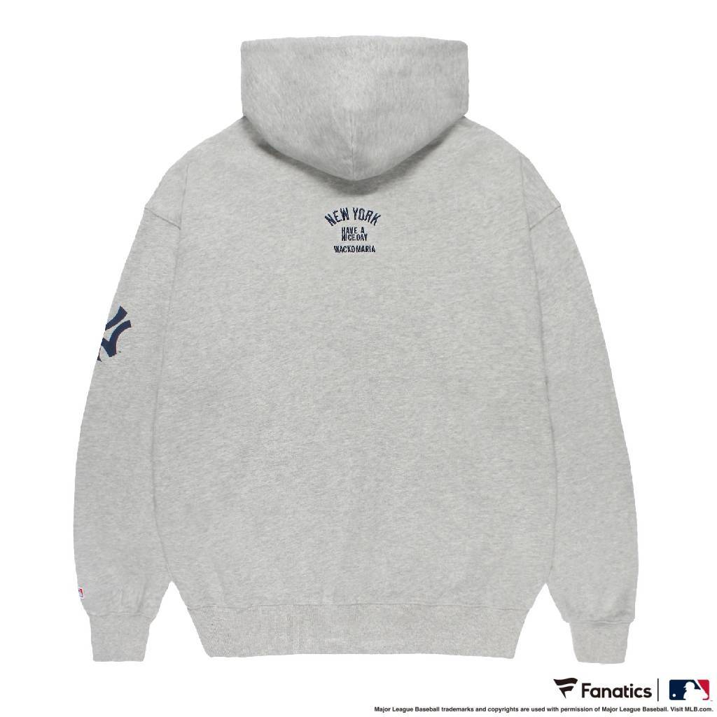 MLB | NY | HEAVY WEIGHT PULLOVER HOODED SWEAT SHIRT ( TYPE-1 ) #GRAY [MLB-WM-SS01]