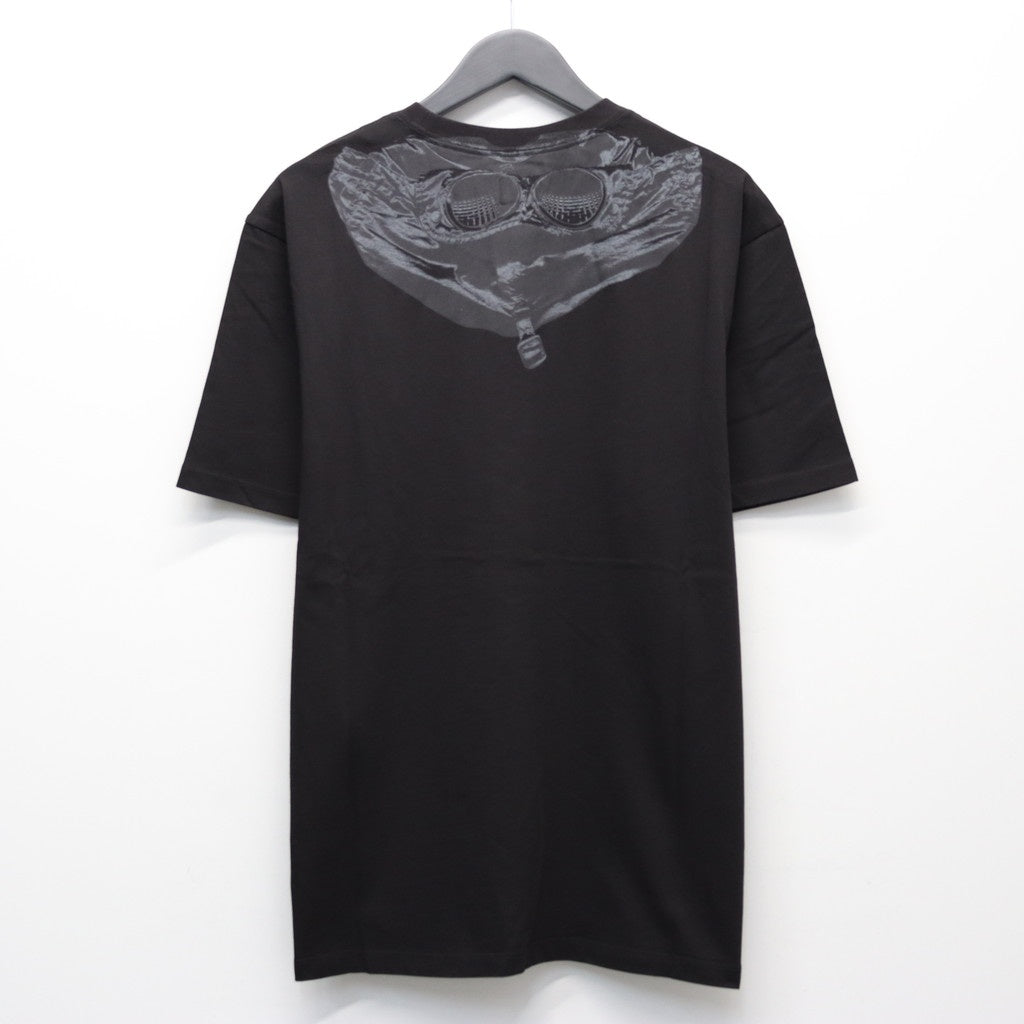 30/1 JERSEY SHORT SLEEVE GOGGLE T-SHIRT #BLACK 999 [RCCMTS725A-005100W]