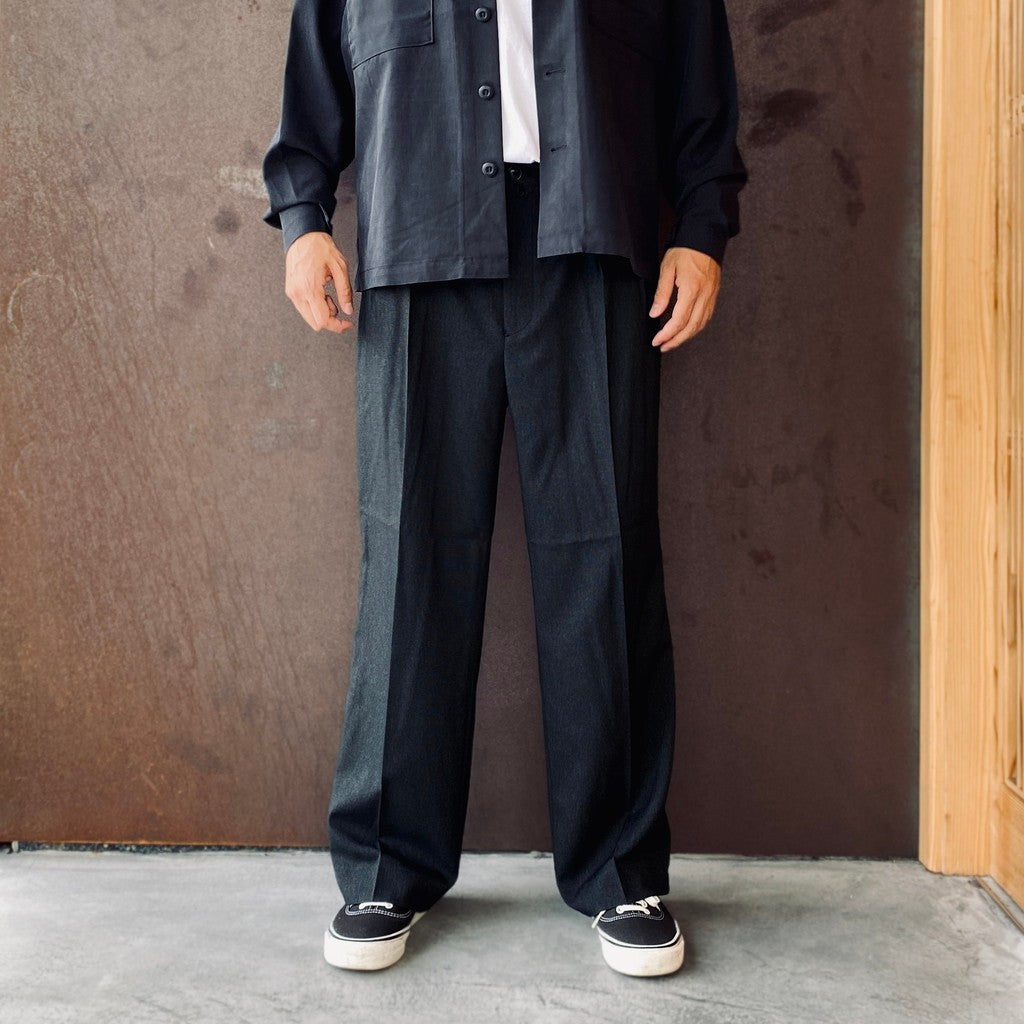 Ventilation Wide Slacks #Charcoal [SD26F-PT04]