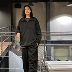 TECH P/O TRACK JACKET #BLACK [BJ-63024W]